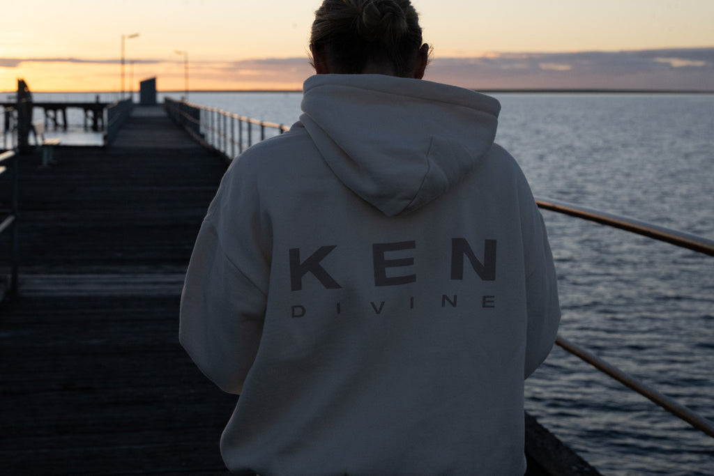 Ken Divine Hoodie — Bone