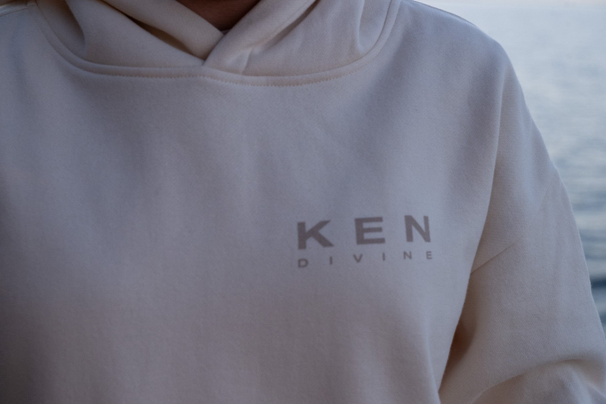 Ken Divine Hoodie — Bone